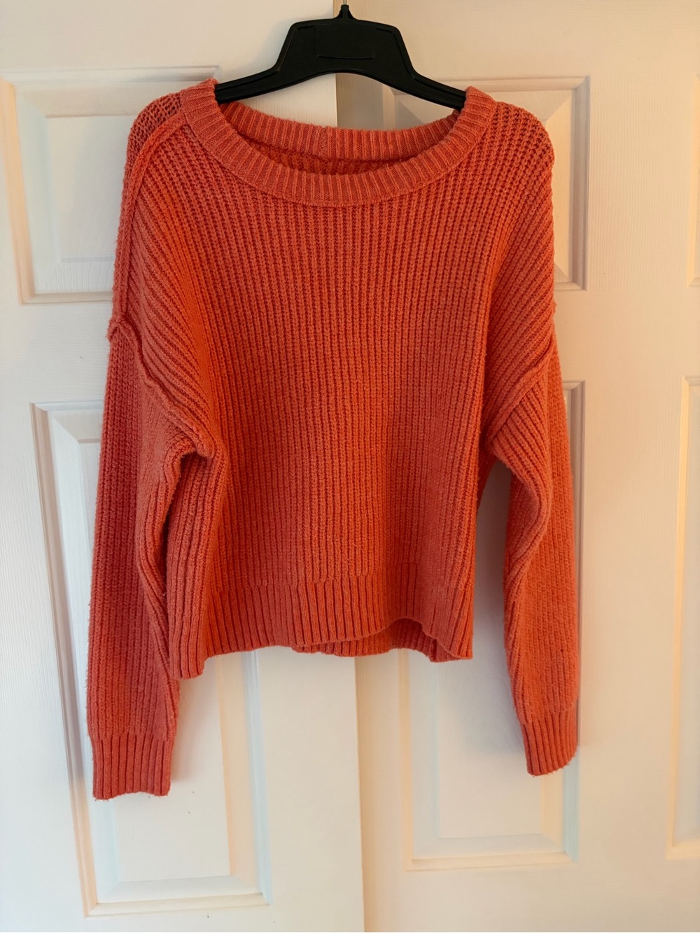 American Eagle Orange Sweater